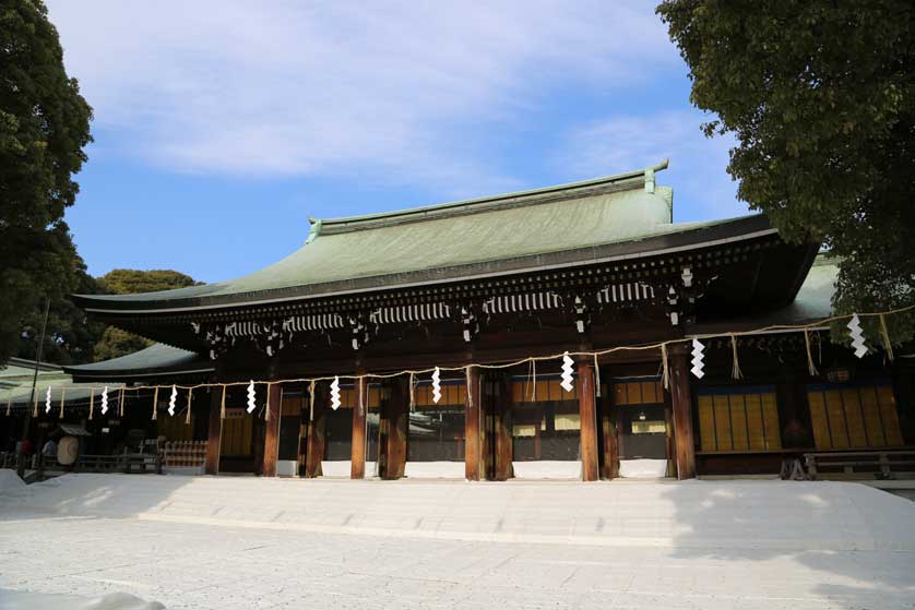 Main shrine, Meiji Jingu, Tokyo.