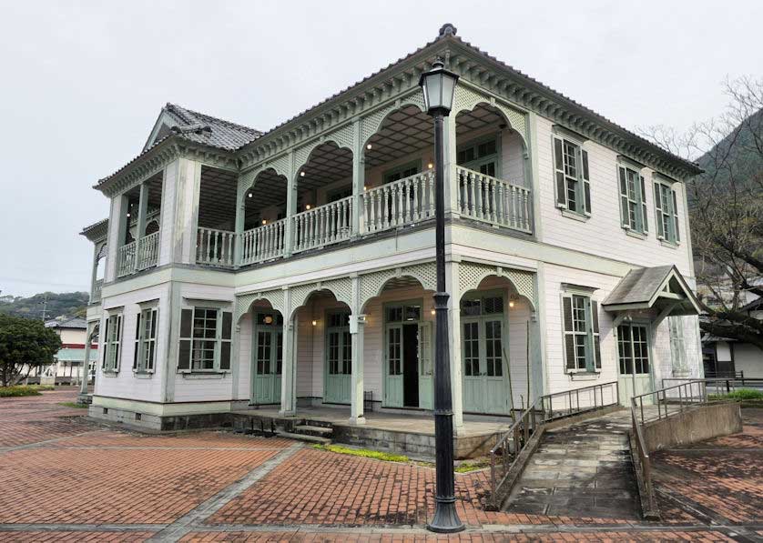 A reconstruction of the hotel that Lafcadio Hearn stayed in.