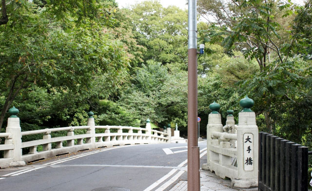 Former grounds of  Mito Castle, Ibaraki Prefecture, Japan.