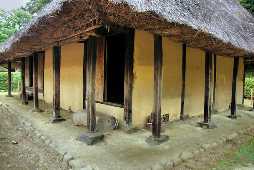 Minka-en, Open Air Museum of Traditional Farmhouses in the grounds of Miyazaki Museum of Nature and History.