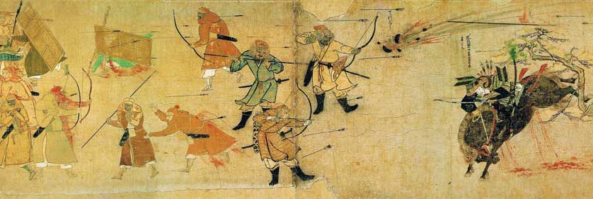 Mongol invasion of Japan.