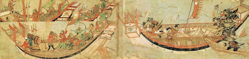 Mongol invasion of Japan.