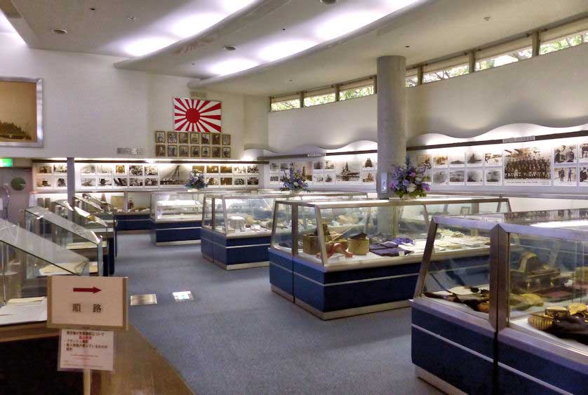 Interior of the Mutsu Memorial Museum.