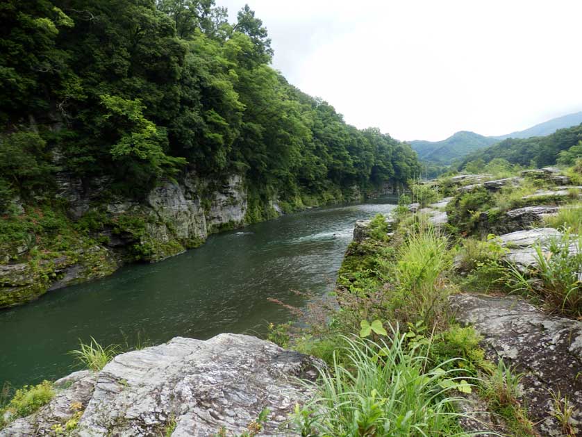 Arakawa River at the Iwadatami.