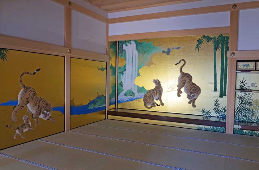 Nagoya Castle Palace interior, Aichi, Japan.