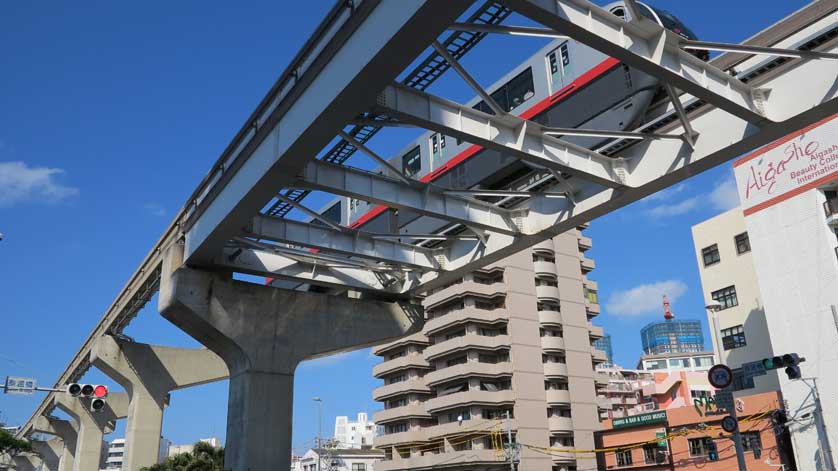 Yui Monorail, Naha, Okinawa, Japan.