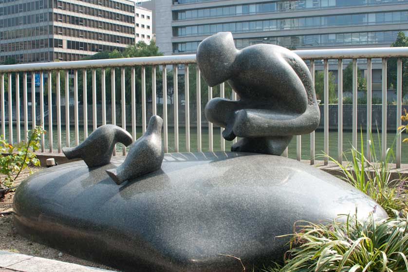 Contemporary art, Nakanoshima, Osaka, Japan.