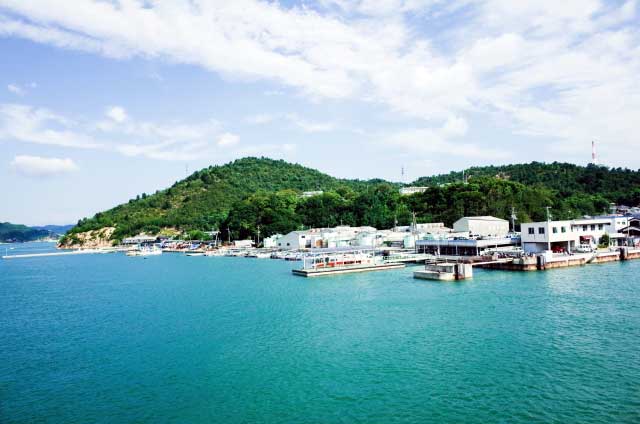 Naoshima Port.