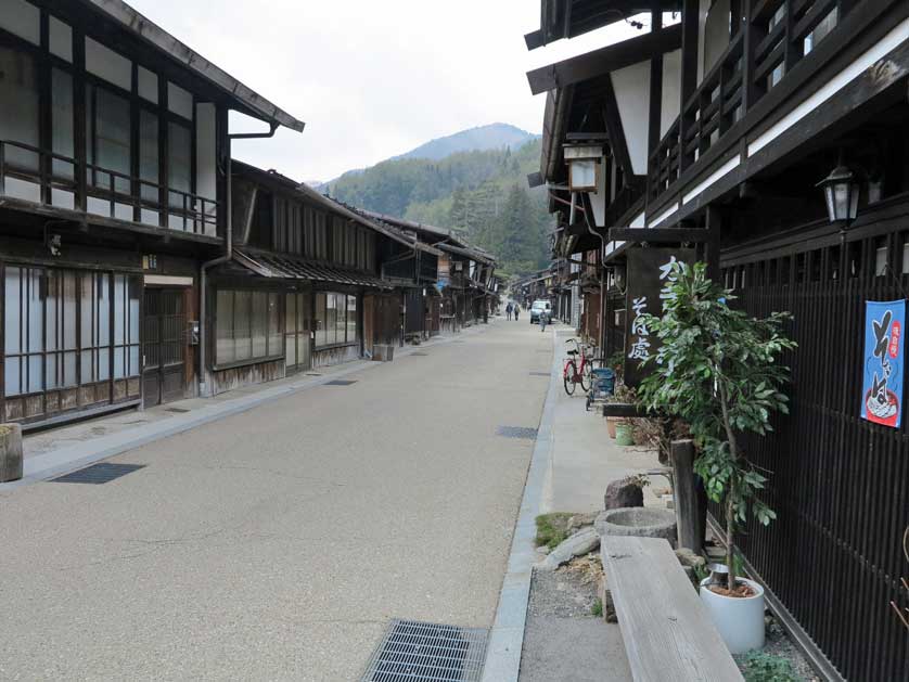 Narai-juku, Nakasendo, Nagano, Japan.