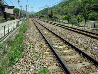 Narai railway, Nagano, Japan.