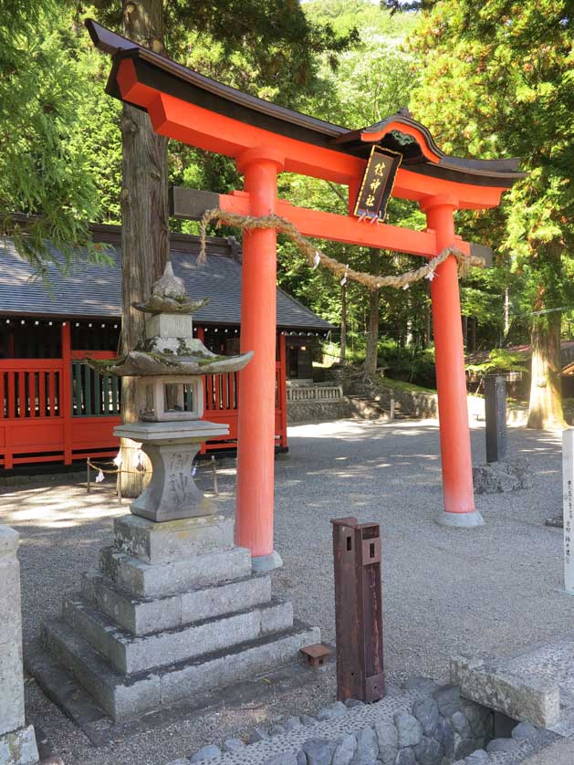 Shizume Jinja, Narai, Nagano Prefecture.