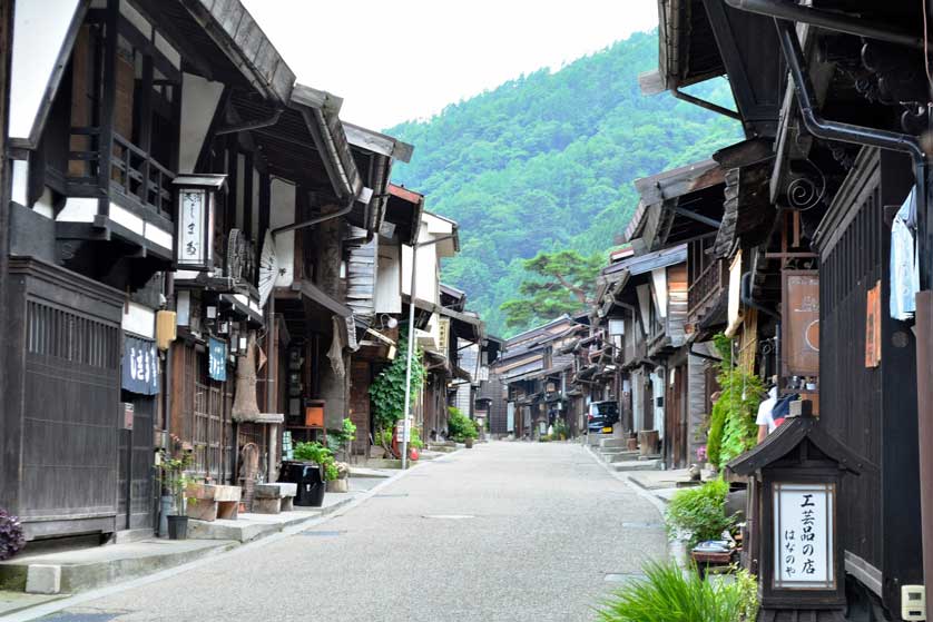 Narai-juku, Nakasendo, Nagano, Japan.