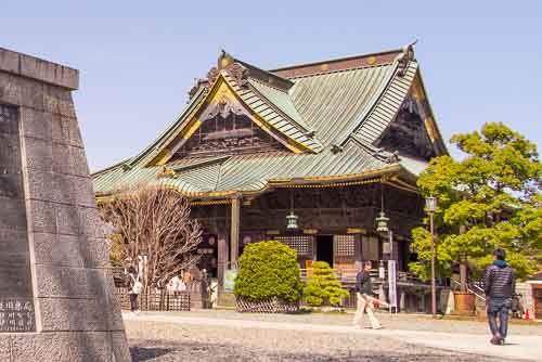 Shakado Hall, Naritasan Temple, Narita, Japan.