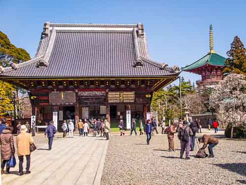 Komyodo Hall, Naritasan Temple, Narita, Japan.