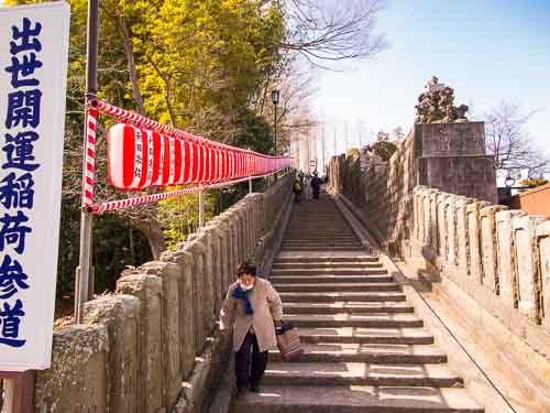 Omotesando Street, Narita City.