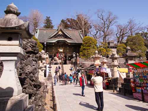Nioumon Gate, Naritasan Temple, Narita, Japan.