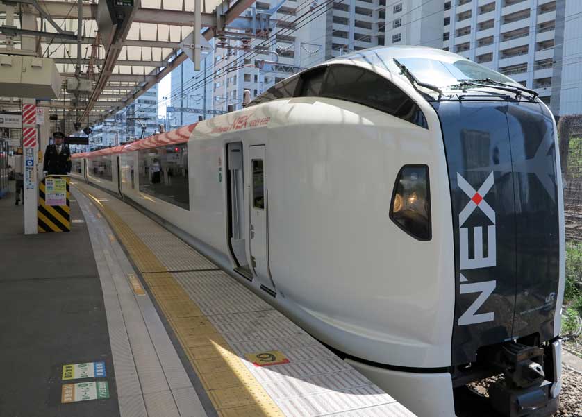 Narita Express, Tokyo, Japan.