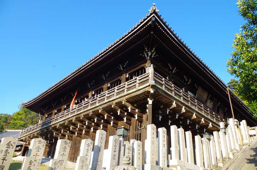 Nigatsudo Temple, Todaiji, Nara, Japan.