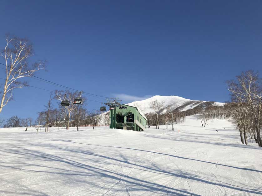 Niseko ski resort chairlift.