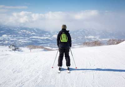 Mount Yotei and Niseko ski resort.