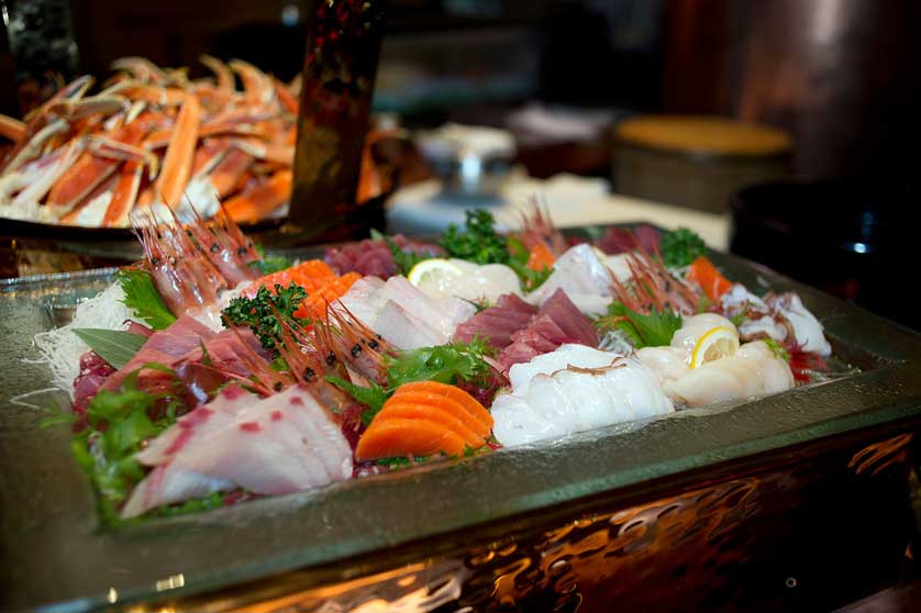 Food at Niseko ski resort.