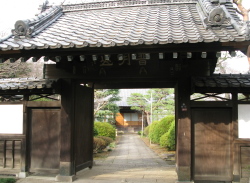 Nishishozenji Temple gate, Koenji.
