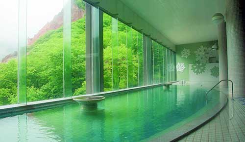 Dai-ichi Takimotokan, Noboribetsu Onsen, Hokkaido Prefecture.