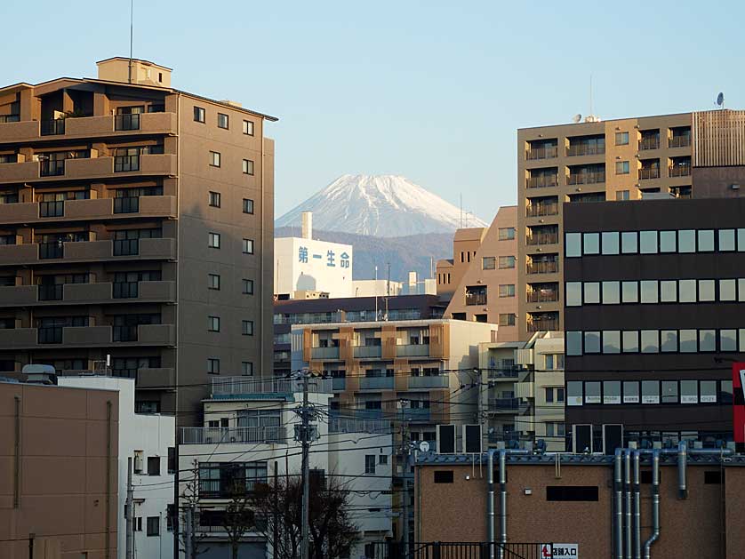 Mount Fuji view, Numazu, Shizuoka Prefecture.