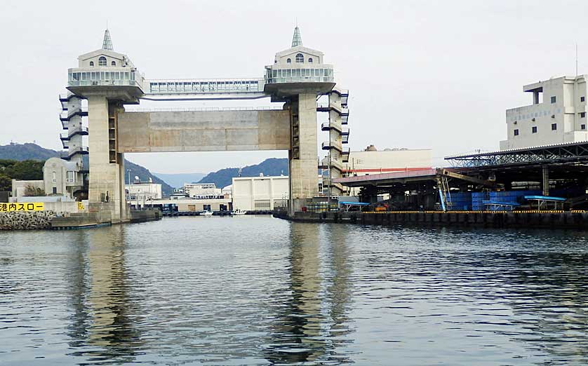 Water Gate, Numazu, Shizuoka Prefecture.