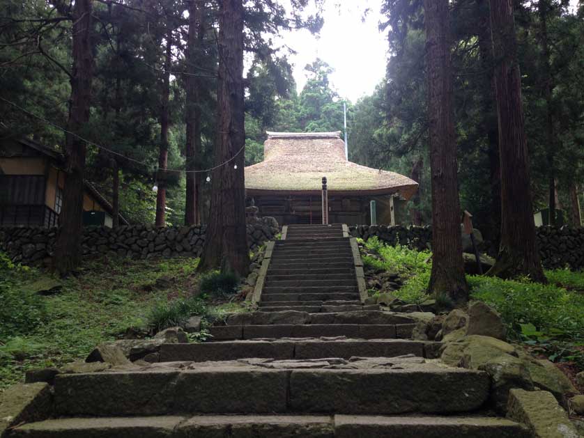 Jokoji Temple, Obuse, Nagano, Japan.