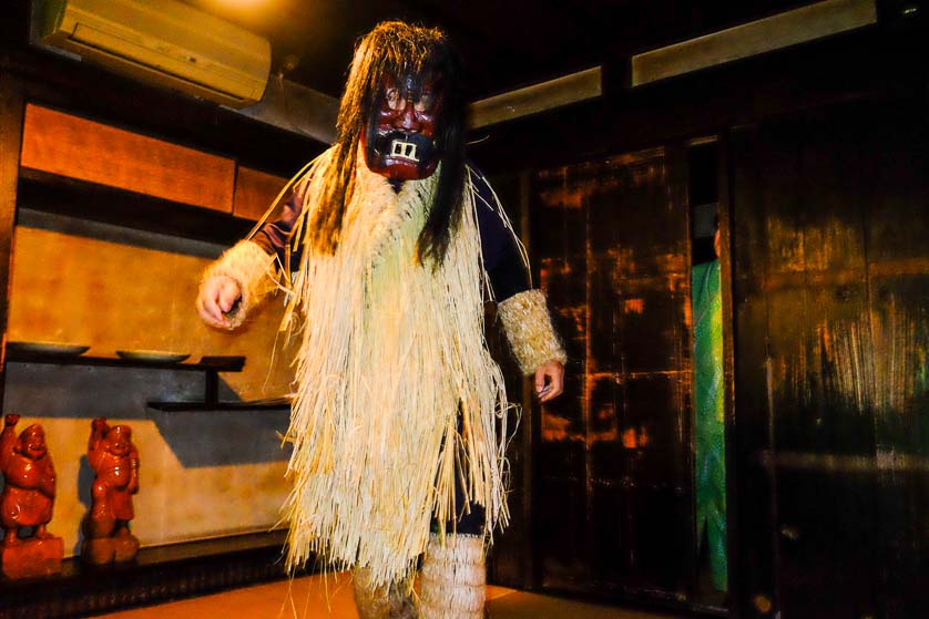 Namahage at the Oga Shinzan Folklore Museum, Oga Peninsula, Akita.