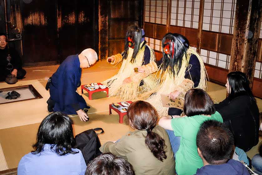 The Namahage Ritual at the Namahage Museum, Oga Peninsula, Akita.