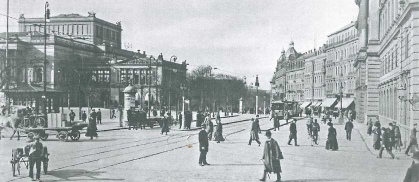 Leipzig around 1900.