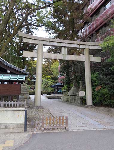 Okazaki Shrine, Kyoto, Japan.