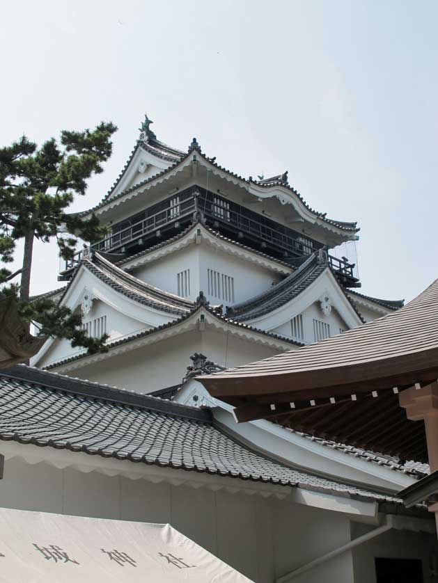 Okazaki Castle, Okazaki Park, Japan.