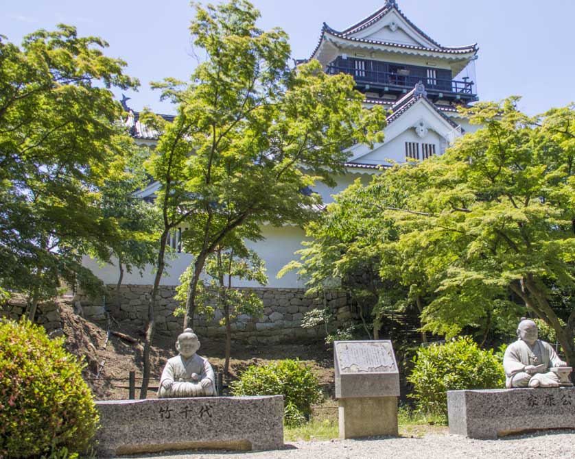 Otemon Gate, Okazaki Castle, Okazaki.