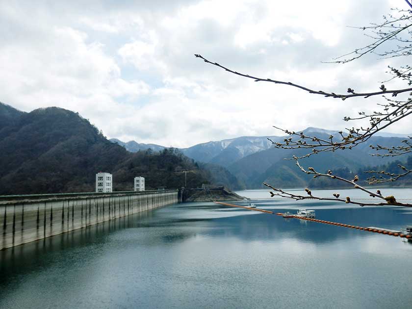 Ogouchi Dam, Okutama Lake, Tokyo, Japan.