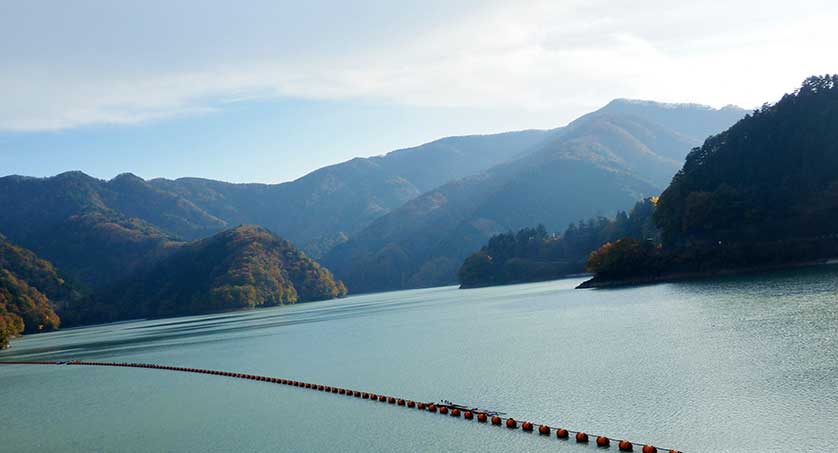 Okutama Lake, Tokyo, Japan.