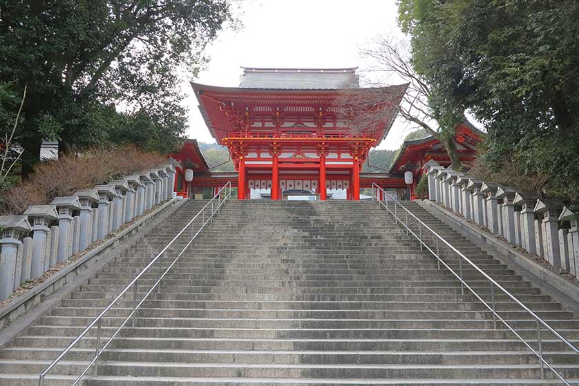 Omi Shrine (Omi Jingu), Shiga, Japan.