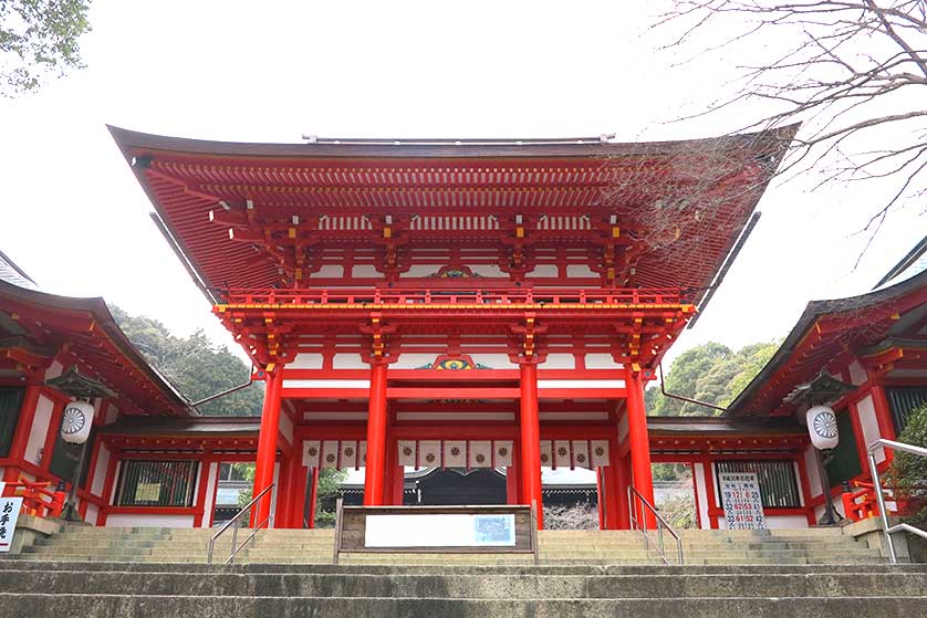 Omi Shrine (Omi Jingu), Shiga Prefecture, Japan.
