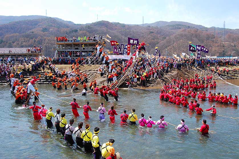 Onbashira Festival.