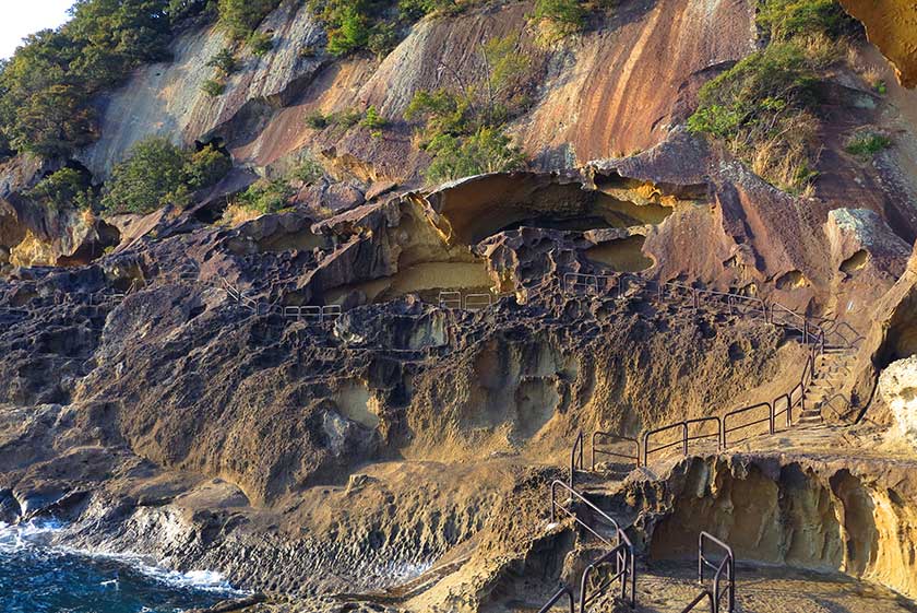 Onigajo Rocks, Kumano-shi, Mie Prefecture.