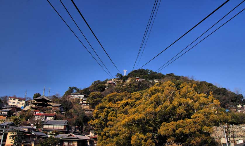 Senkoji Ropeway, Onomichi, Hiroshima Prefecture.