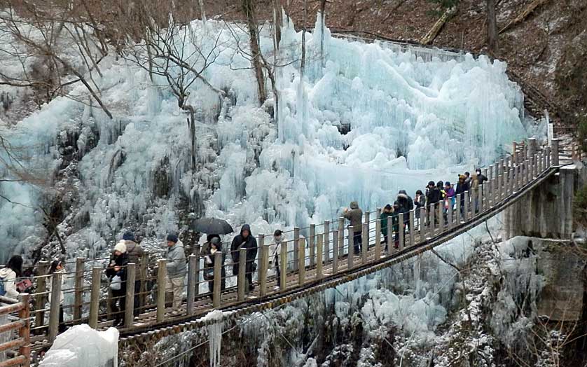 Onouchihyakkei Icicles, Chichibu, Saitama, Japan.