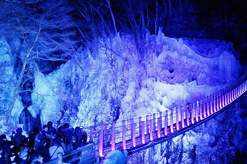 Onouchihyakkei Icicles, Chichibu, Saitama.