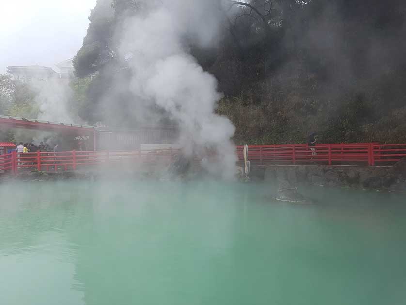 Beppu sand baths.