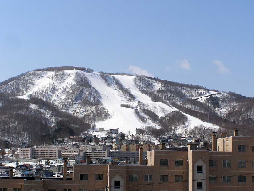 Tenguyama skiing, Otaru, Hokkaido.