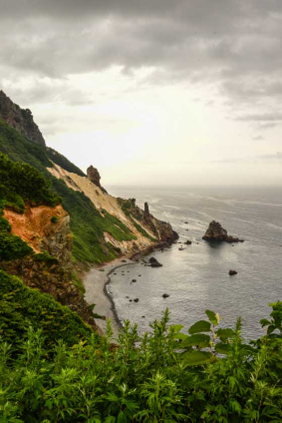 Otaru coastline, Hokkaido, Japan.