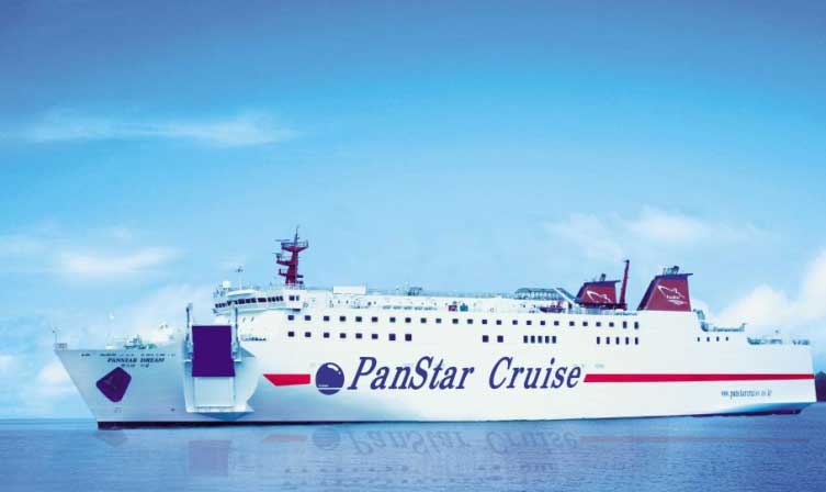 Panstar Ferry from Osaka-Busan.