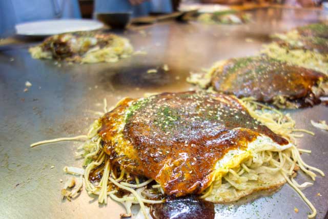 Western style food in Japan.